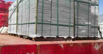 白银 芝麻白火烧规格板地铺石300*600/600*600