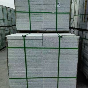 白银 芝麻白火烧，园林广场市政工程地铺石，1.8~5.0厚均有现货