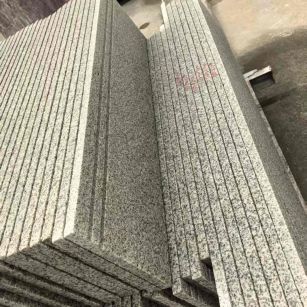 白银 白麻荔枝面花岗岩楼梯踏步