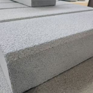 白银 芝麻灰荔枝面路沿石