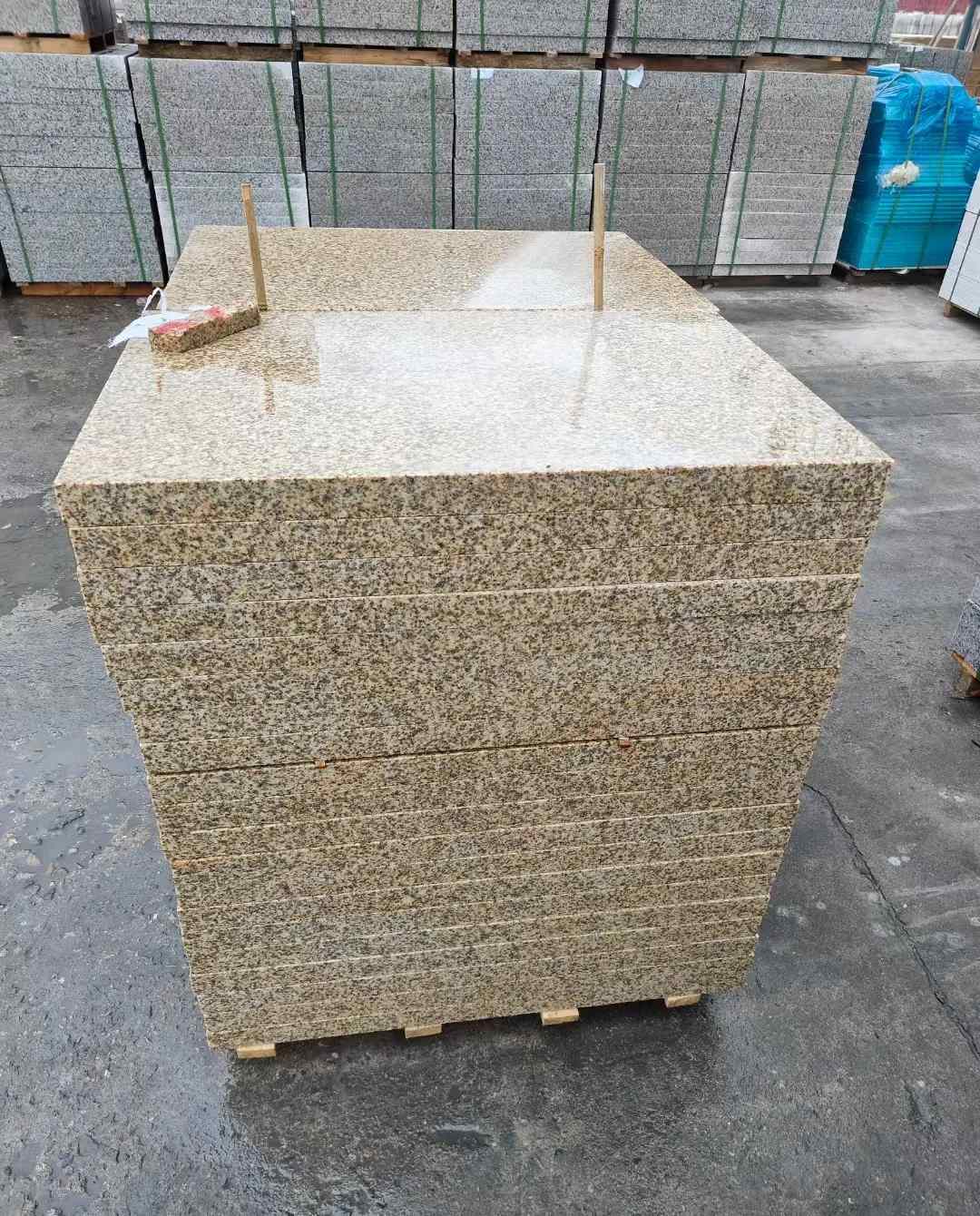 白银 湖北黄金麻花岗岩石材荔枝面外墙石材