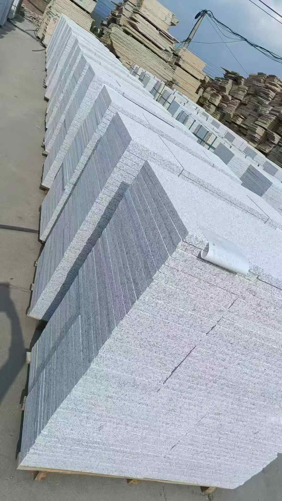 白银 白麻荔枝面花岗岩地铺石